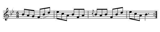 Christmas Eve [5] - staff notation