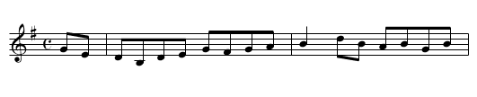 Christmas Eve - staff notation