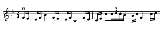 Christmas -- Hornpipe - staff notation