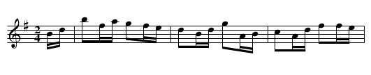 Churning Butter - staff notation