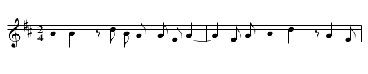 Ci pian - staff notation