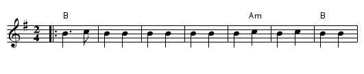 Ciganski Orient - staff notation
