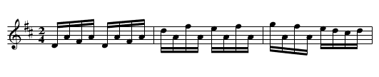 Cincinnati - staff notation