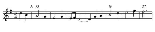 Ciribiribin   [G] - staff notation