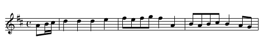 City Grenadier's March. SenH.038 - staff notation