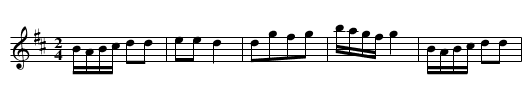 City Vicks Favourite Cotillion - staff notation