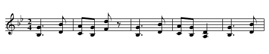 Ciuleandra - staff notation