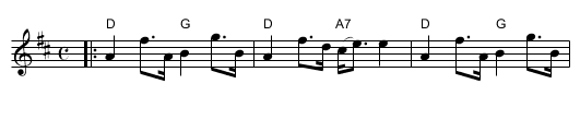 Clachan, The - staff notation