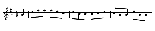 Clancy's Frolics - staff notation