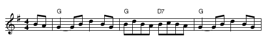 Clap Dance (Miss McLeod) - staff notation