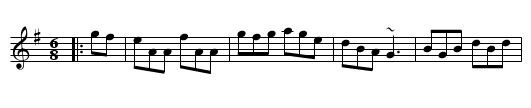 Clare Jig, The - staff notation