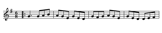 Clare Jig, The - staff notation