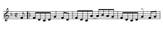 Clare Reel, The - staff notation