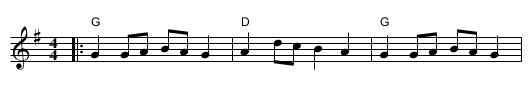 Clare - staff notation
