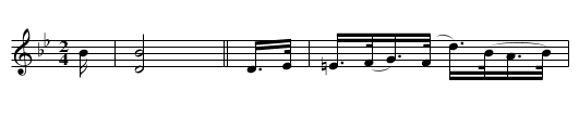 Clarence Tough - staff notation