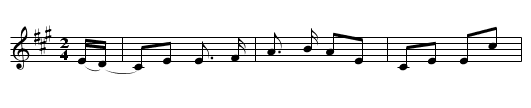 Clare's Dragoons - staff notation