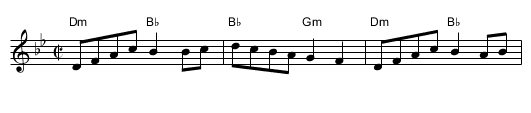 Cleanse the Palate - staff notation