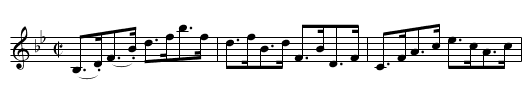 Clear the Track - staff notation