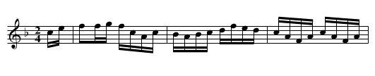 Clear View Reel - staff notation