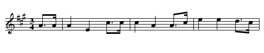 Clemetine - staff notation
