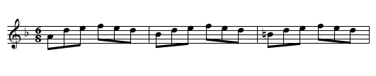 Cleveland Park - staff notation