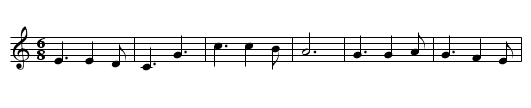 Click Go The Shears - staff notation