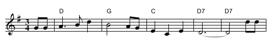 Cliffs of Doneen, The - staff notation