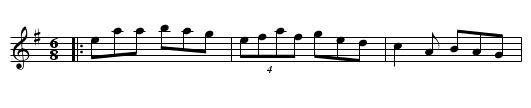 Cliffs of Moher - staff notation