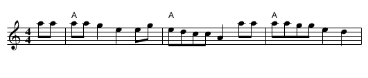 Clinch Mountain Backstep - staff notation