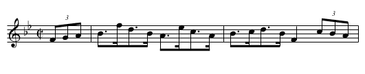 Clog Hornpipe - staff notation