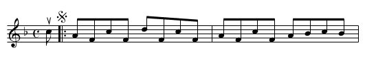 CLYDESDALE LASSES - staff notation