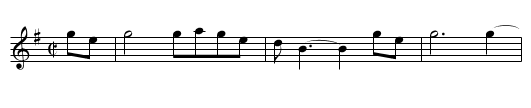 Coal Mine Blues - staff notation