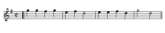 Cobler's Jigg - staff notation