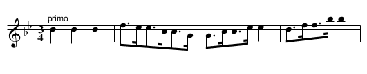Cobourg Waltz,1st voice. JNu.36 - staff notation
