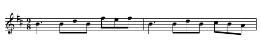 Cock and the Hen, The - staff notation