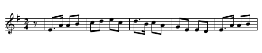 Cock Your Pistol Charlie - staff notation
