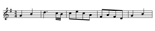 Coffee House, The - staff notation