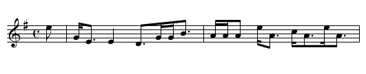 Col: McDonald's Strathsy. - staff notation