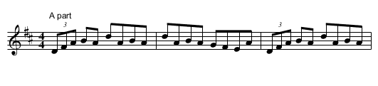 Cold  Days, The  - staff notation