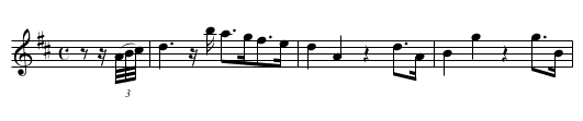 Coldstream - staff notation