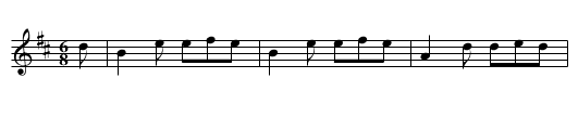 Coleman's Cross - staff notation
