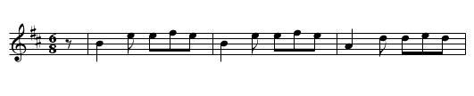 Coleman's Cross - staff notation