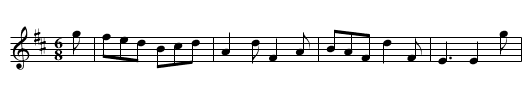Coleman's Jig [2] - staff notation