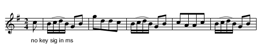 Colepit Laddy. JBi.05 - staff notation
