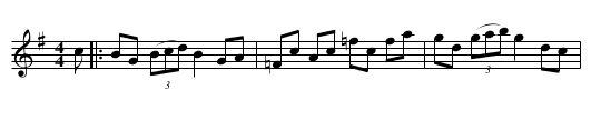 Collar-Green - staff notation
