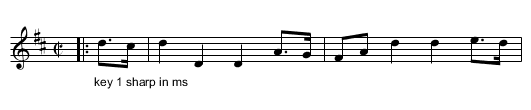 Colledge Hornpipe. JBut.574, The - staff notation
