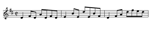 College Groves, The - staff notation