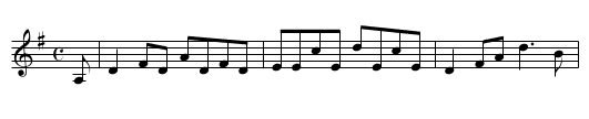 College Groves - staff notation