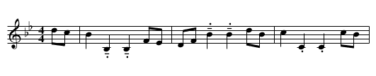 College Hornpipe, The - staff notation