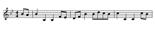 College hornpipe, The - staff notation